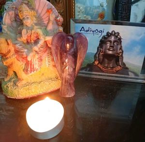 Amethyst Angel Figurine