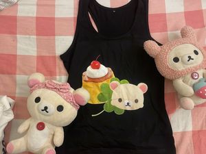 Rilakkuma Pudding Clover Tank Top