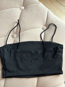 Black Crop Top