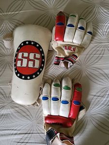 Cricket Gloves N Pad