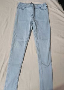 ALLEN SOLLY Light Blue Jeans 13-14Y