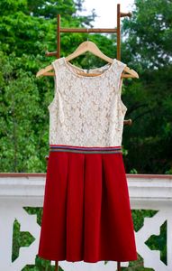 Contrast Bodice  Dress