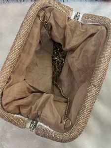 Vintage Beaded Floral Clutch