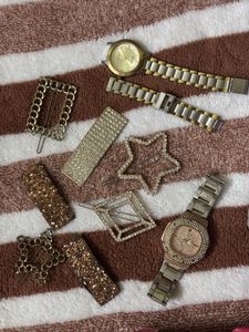 Hair accessories with two watches only at 299