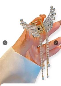 Winged Hair Claw Clip