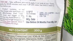 Mamaearth Kerela Thali Hair Mask