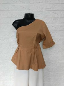 Imported One Shoulder Top