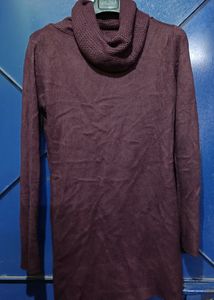 Woolen Middy Dress For Women