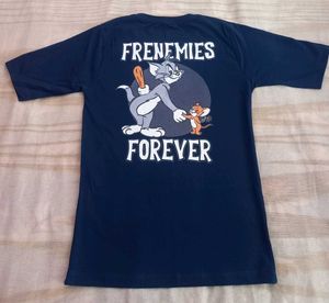 Navy Blue Graphic Tee