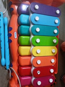 rainbow xailophone tiger piyano toy finger