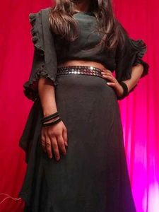 Ethnic skirt and blouse top