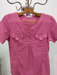 Rose Cotton Top