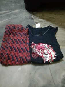 Garam Pant Normal Tishirt