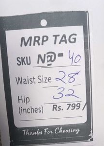 N@40 Size-28 (Sale) Latest Ladies high waist Jeans