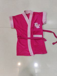 Baby Bath Robe For 3-4 Yrs Girl Child