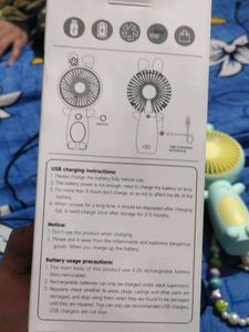Cute handheld fan