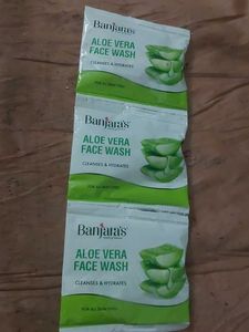 Aloe Vera Face Wash (Pocket)