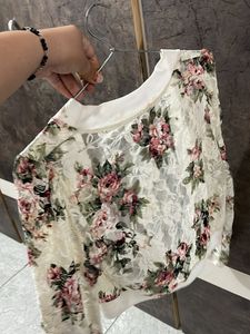 Floral Lace Cropped Shrug