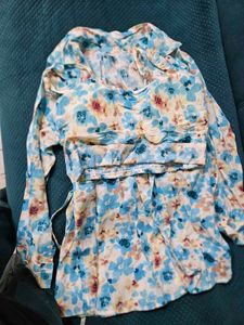 Beach Style Shirt Top Set