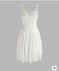 FLORAL LACE MINI DRESS