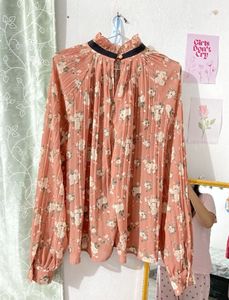 SALE:- Korean Floral Print Shirt