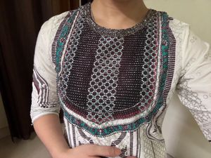 Women Viscose Rayon Straight Kurti For Festive