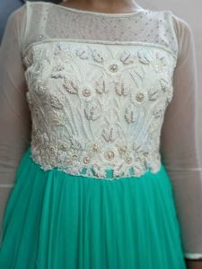 Stylish Ethnic Gown With Pant