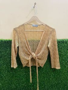 ELEGANT TIE UP TOP FOR WOMEN