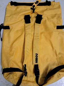 Vintage Hibou Italy Yellow Backpack