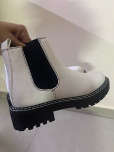 Primark New White Boots Never Worn