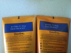 Pack Of 2 Vaseline Sunscreen