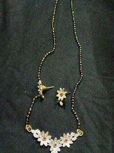 Floral Mangalsutra Set