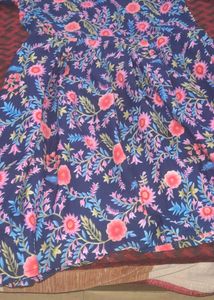 Floral Navy Dress