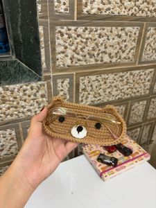 Cute Bear Glasses Case
