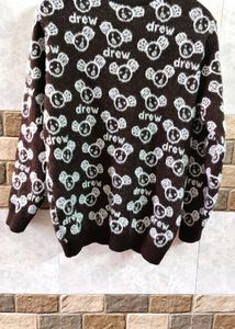 Drew Bear Pattern Sweater