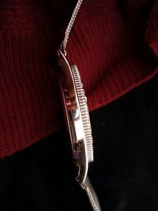 Women DK Silver Metallic Watch