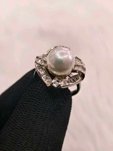 Pearl Ring 925 Sterling Silver