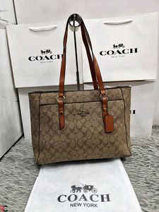 COACH*  *SIGNATURE TOTE BAG* *10A QUALITY*