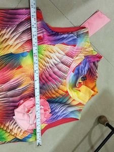 Colorful Print Dress