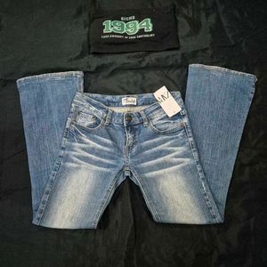 low waist bootcut /Flared Y2K Denim Jeans