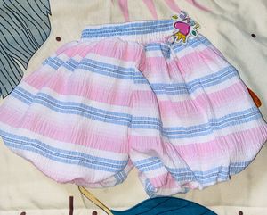 Striped Tank &amp; Shorts Set