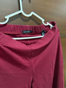 Red Lower/pant - M Size