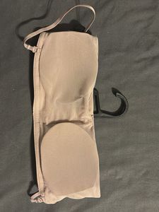 H&amp;M Padded Jersey Bandeau Bra Xs