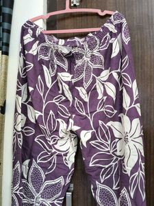 Floral Print Lounge Pants