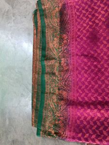Elegant Pink Saree