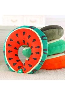 Watermelon U-Shaped Neck Pillow - Travel Comfort