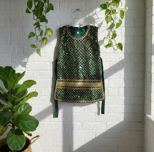 Girls Green Salwar Suit