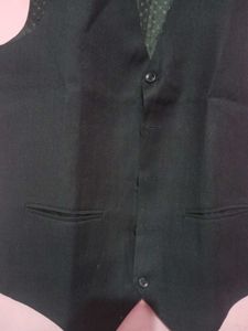 Classic Black Waistcoat