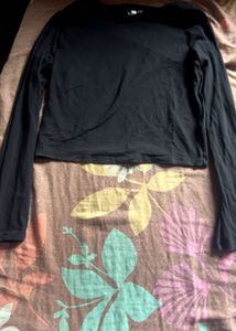 H&amp;M Black Long Sleeve Top