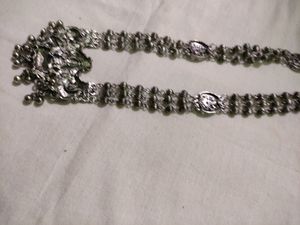 Lakshmi Devi Silver Necklace
